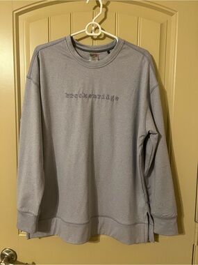 breckenridge Crewneck Sweater - Light Lavender Gray